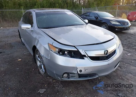 2012 Acura Tl 3.5 из США, поврежденный, VIN 19UUA8F50CA038828